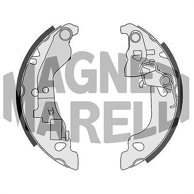 Magneti Marelli Bremsbacke [Hersteller-Nr. 360219192194] für Fiat