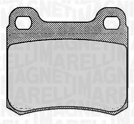 Magneti Marelli Bremsbelagsatz, Scheibenbremse [Hersteller-Nr. 363916060306] für Mercedes-Benz