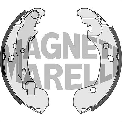 Magneti Marelli Bremsbacke [Hersteller-Nr. 360219198296] für Nissan, Renault