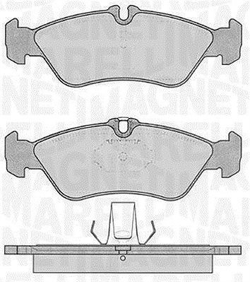 Magneti Marelli Bremsbelagsatz, Scheibenbremse [Hersteller-Nr. 363916060505] für Mercedes-Benz, VW