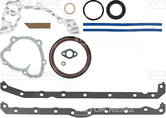 Victor Reinz Dichtungssatz, Kurbelgehäuse [Hersteller-Nr. 08-23874-02] für VW, Audi, Porsche