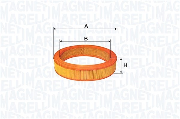 Magneti Marelli Luftfilter [Hersteller-Nr. 153071760178] für Fiat