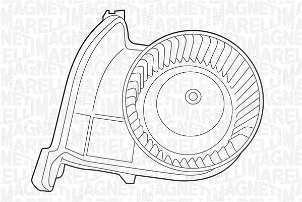 Magneti Marelli Innenraumgebläse [Hersteller-Nr. 069401326010] für Renault