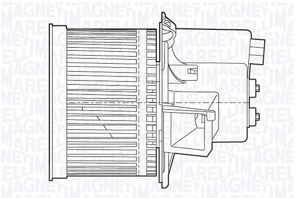 Magneti Marelli Innenraumgebläse [Hersteller-Nr. 069412652010] für Fiat, Ford