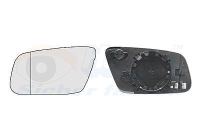 Van Wezel Spiegelglas, Außenspiegel [Hersteller-Nr. 0317837] für Audi
