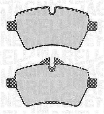 Magneti Marelli Bremsbelagsatz, Scheibenbremse [Hersteller-Nr. 363916060619] für Mini