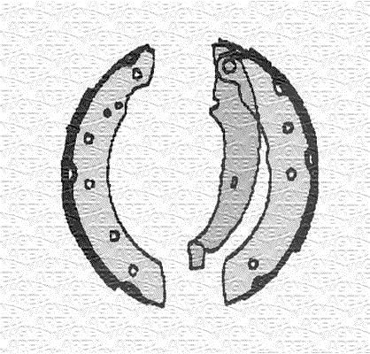 Magneti Marelli Bremsbacke [Hersteller-Nr. 360219192162] für Dacia, Citroën, Peugeot, Renault