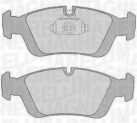 Magneti Marelli Bremsbelagsatz, Scheibenbremse [Hersteller-Nr. 363916060155] für Alpina, BMW, Wiesmann, Bentley