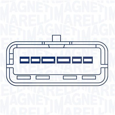 Magneti Marelli Elektromotor, Fensterheber [Hersteller-Nr. 350103176700] für Renault
