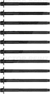 Victor Reinz Zylinderkopfschraubensatz [Hersteller-Nr. 14-32336-01] für Vauxhall, Mitsubishi, Fiat, Opel, Citroën, Ford, Ds, Peugeot, Toyota
