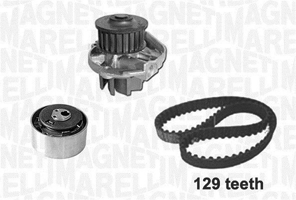 Magneti Marelli Wasserpumpe + Zahnriemensatz [Hersteller-Nr. 341405810003] für Ford, Lancia, Chrysler, Fiat, Alfa Romeo