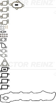 Victor Reinz Dichtungssatz, Zylinderkopf [Hersteller-Nr. 02-52898-01] für Mitsubishi