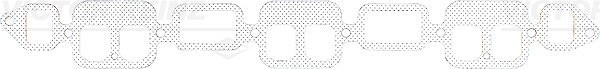 Victor Reinz Dichtung, Ansaug-/Abgaskrümmer [Hersteller-Nr. 71-24663-20] für Vauxhall, Opel