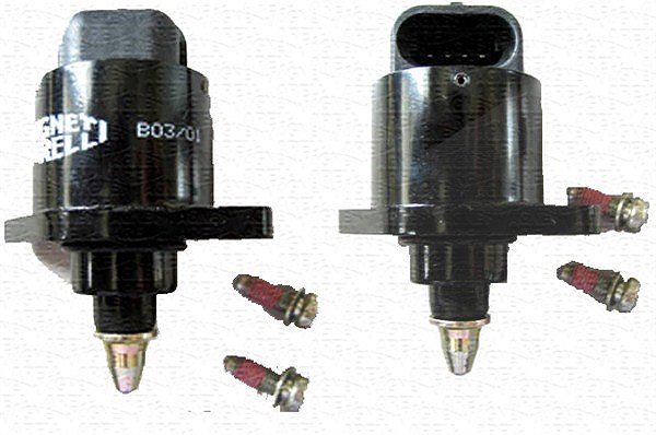 Magneti Marelli Leerlaufregelventil, Luftversorgung [Hersteller-Nr. 230016079047] für Citroën, Peugeot, Renault