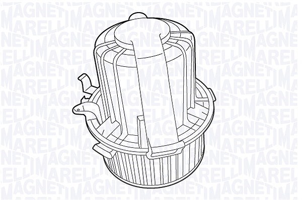 Magneti Marelli Innenraumgebläse [Hersteller-Nr. 069412710010] für Peugeot, Citroën