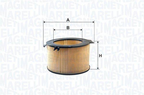 Magneti Marelli Filter, Innenraumluft [Hersteller-Nr. 350208065610] für VW
