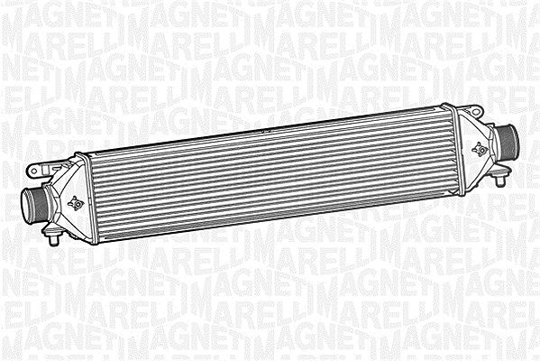 Magneti Marelli Ladeluftkühler [Hersteller-Nr. 351319201540] für Lancia, Alfa Romeo, Abarth, Opel, Vauxhall, Fiat