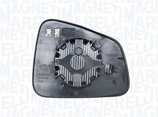 Magneti Marelli Spiegelglas, Außenspiegel [Hersteller-Nr. 182209012800] für Opel