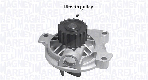Magneti Marelli Wasserpumpe [Hersteller-Nr. 352316171172] für VW, Volvo, Audi