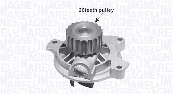 Magneti Marelli Wasserpumpe [Hersteller-Nr. 352316171183] für Audi, VW