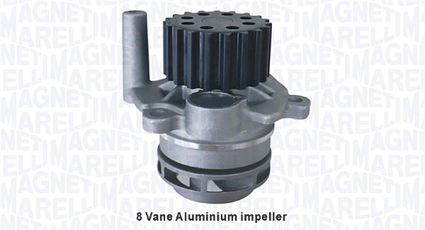 Magneti Marelli Wasserpumpe [Hersteller-Nr. 352316171218] für Audi
