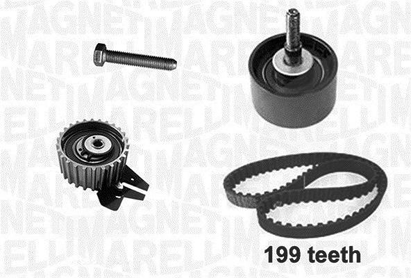 Magneti Marelli Zahnriemensatz [Hersteller-Nr. 341301040000] für Opel, Alfa Romeo, Saab, Cadillac, Jeep, Chevrolet, Fiat, Lancia, Suzuki