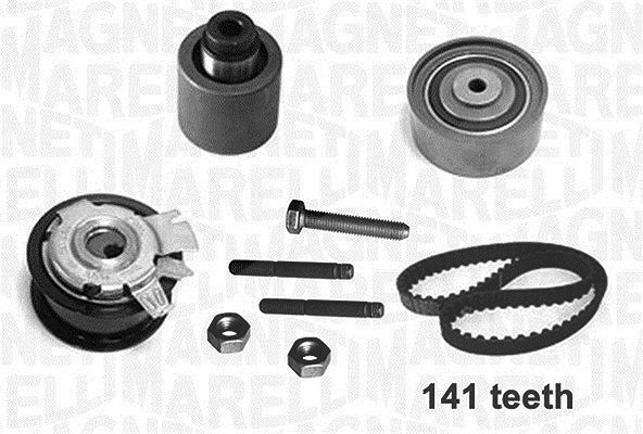 Magneti Marelli Zahnriemensatz [Hersteller-Nr. 341301450000] für VW, Jeep, Mitsubishi, Chrysler, Audi, Seat, Dodge, Skoda