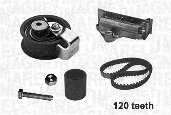Magneti Marelli Zahnriemensatz [Hersteller-Nr. 341304780000] für Audi, VW, Ford, Seat, Skoda