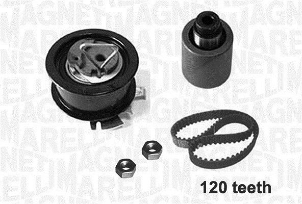 Magneti Marelli Zahnriemensatz [Hersteller-Nr. 341304790000] für Audi, Skoda, VW, Seat, Ford