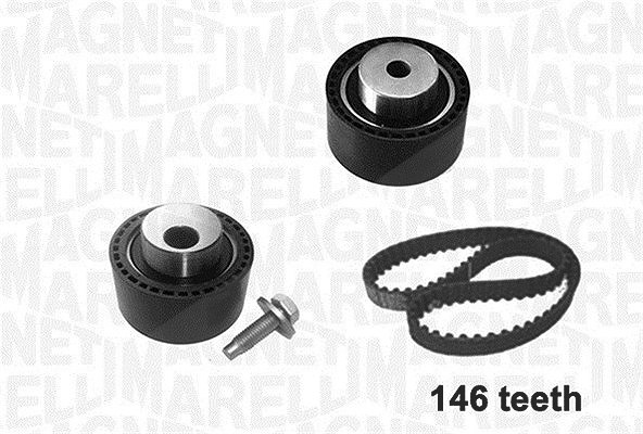 Magneti Marelli Zahnriemensatz [Hersteller-Nr. 341305870000] für Lancia, Peugeot, Citroën, Fiat