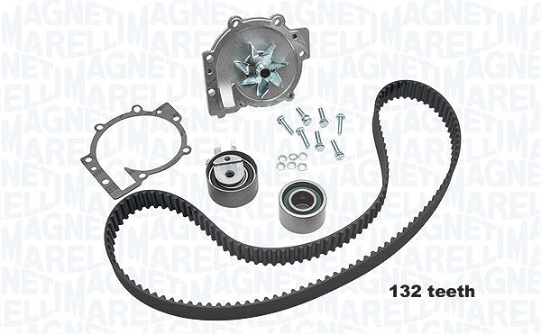 Magneti Marelli Wasserpumpe + Zahnriemensatz [Hersteller-Nr. 341404980001] für Volvo