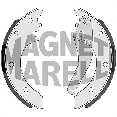 Magneti Marelli Bremsbacke [Hersteller-Nr. 360219198356] für Iveco