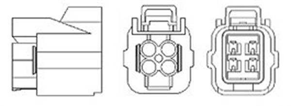 Magneti Marelli Lambdasonde [Hersteller-Nr. 466016355054] für Honda
