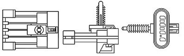 Magneti Marelli Lambdasonde [Hersteller-Nr. 466016355074] für Opel, Chevrolet, Daewoo