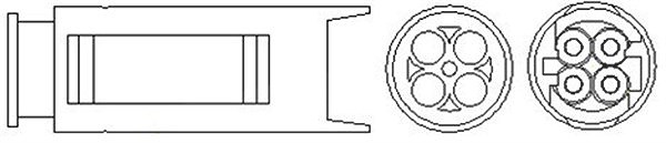 Magneti Marelli Lambdasonde [Hersteller-Nr. 466016355079] für Land Rover, BMW