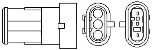 Magneti Marelli Lambdasonde [Hersteller-Nr. 466016355098] für Renault