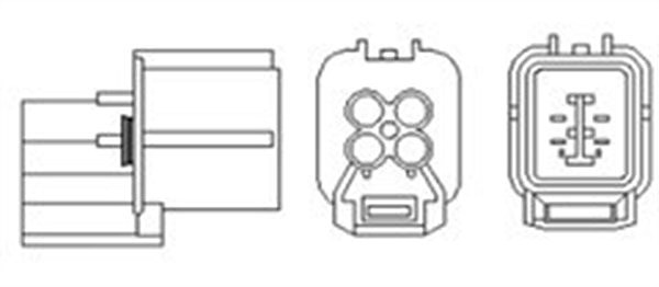 Magneti Marelli Lambdasonde [Hersteller-Nr. 466016355102] für Honda