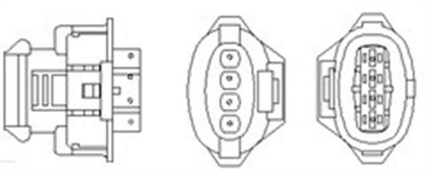 Magneti Marelli Lambdasonde [Hersteller-Nr. 466016355115] für Opel