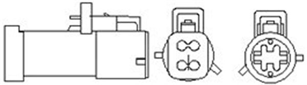 Magneti Marelli Lambdasonde [Hersteller-Nr. 466016355117] für Ford