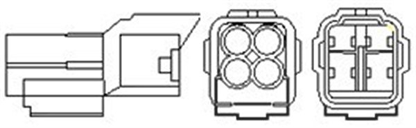Magneti Marelli Lambdasonde [Hersteller-Nr. 466016355120] für Subaru, Fiat, Suzuki