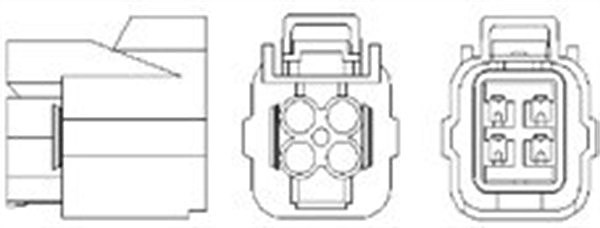 Magneti Marelli Lambdasonde [Hersteller-Nr. 466016355121] für Honda