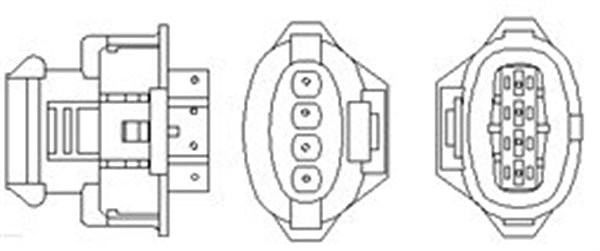 Magneti Marelli Lambdasonde [Hersteller-Nr. 466016355138] für Opel
