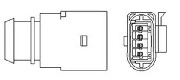 Magneti Marelli Lambdasonde [Hersteller-Nr. 466016355039] für Audi