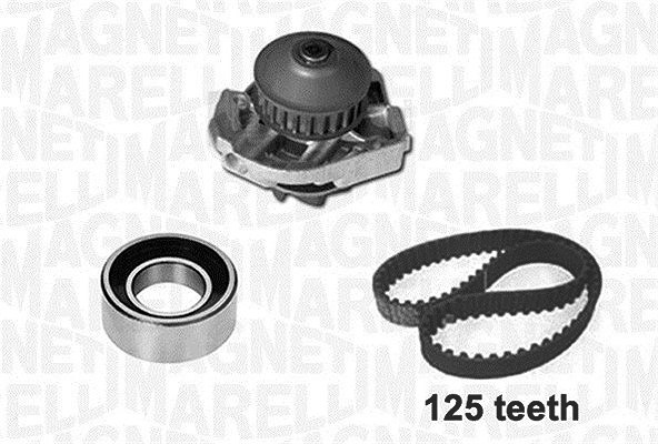 Magneti Marelli Wasserpumpe + Zahnriemensatz [Hersteller-Nr. 341404810001] für Fiat, Lancia