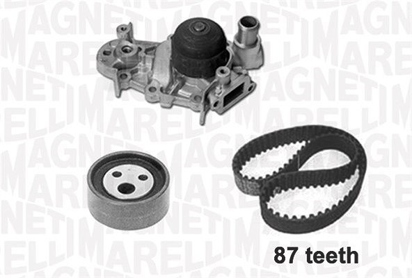 Magneti Marelli Wasserpumpe + Zahnriemensatz [Hersteller-Nr. 341401470001] für Renault