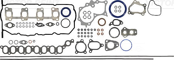 Victor Reinz Dichtungsvollsatz, Motor [Hersteller-Nr. 01-53098-01] für Toyota