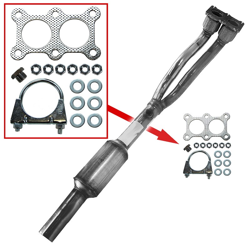 Fppl Katalysator [Hersteller-Nr. CB64220] für VW, Skoda, Seat, Audi