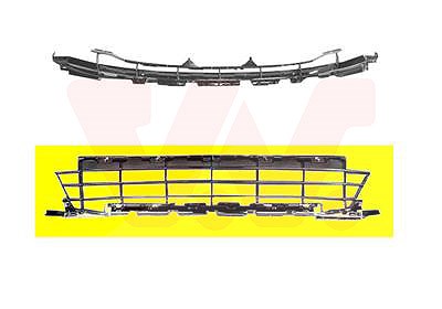 Van Wezel Lüftungsgitter, Stoßfänger [Hersteller-Nr. 4029594] für Peugeot