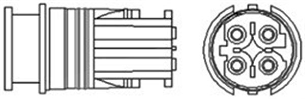 Magneti Marelli Lambdasonde [Hersteller-Nr. 466016355129] für BMW
