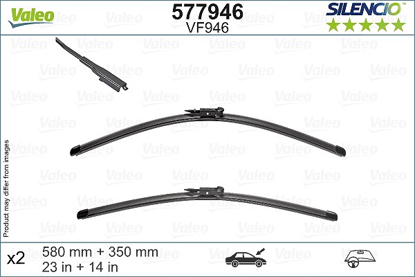 Valeo Wischblatt [Hersteller-Nr. 577946] für Nissan